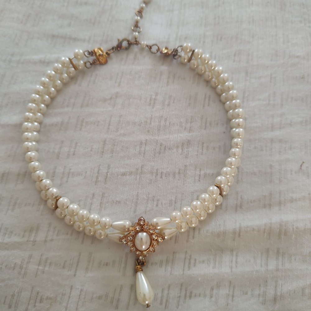 two layered necklace